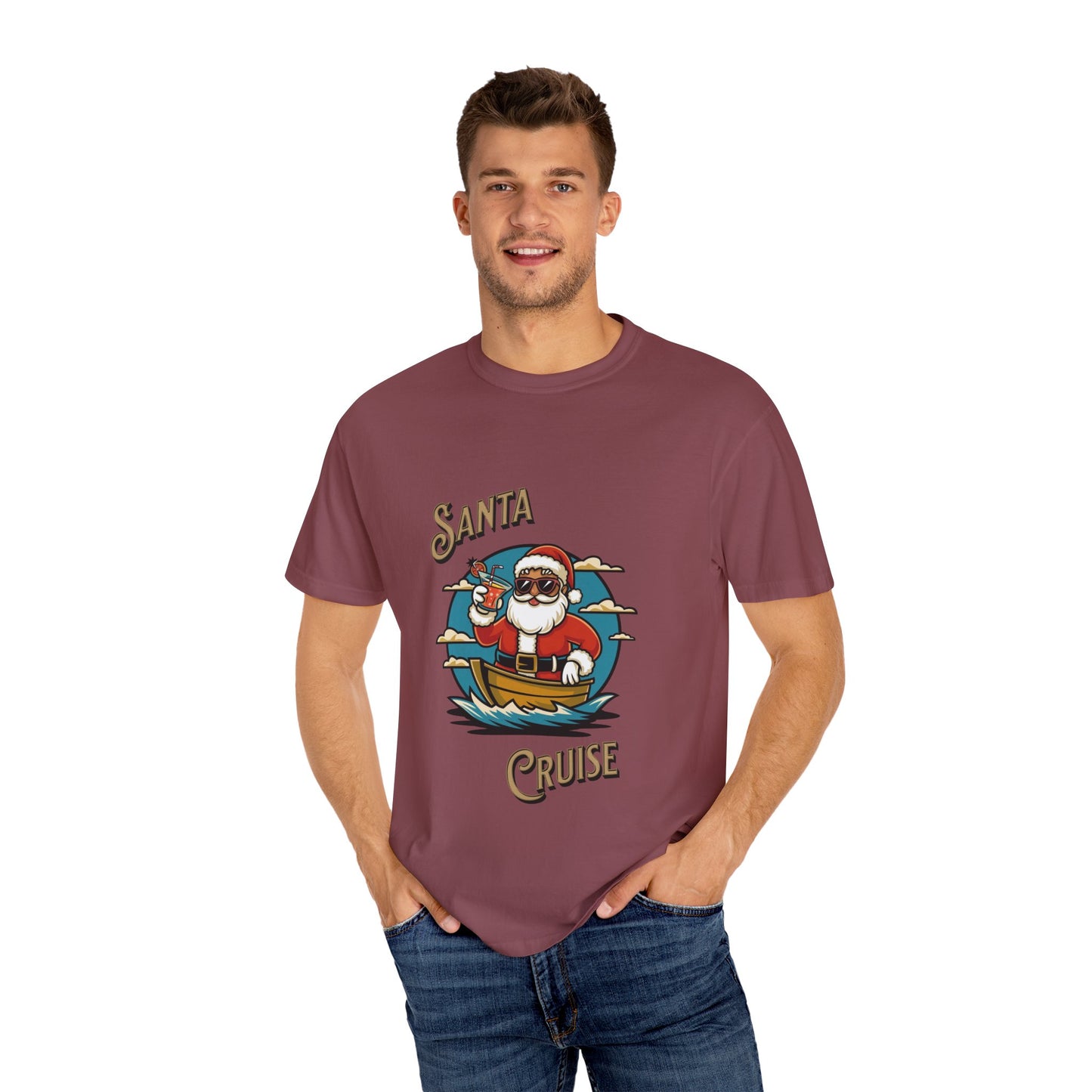 Unisex "Santa Cruise" retro T-Shirt