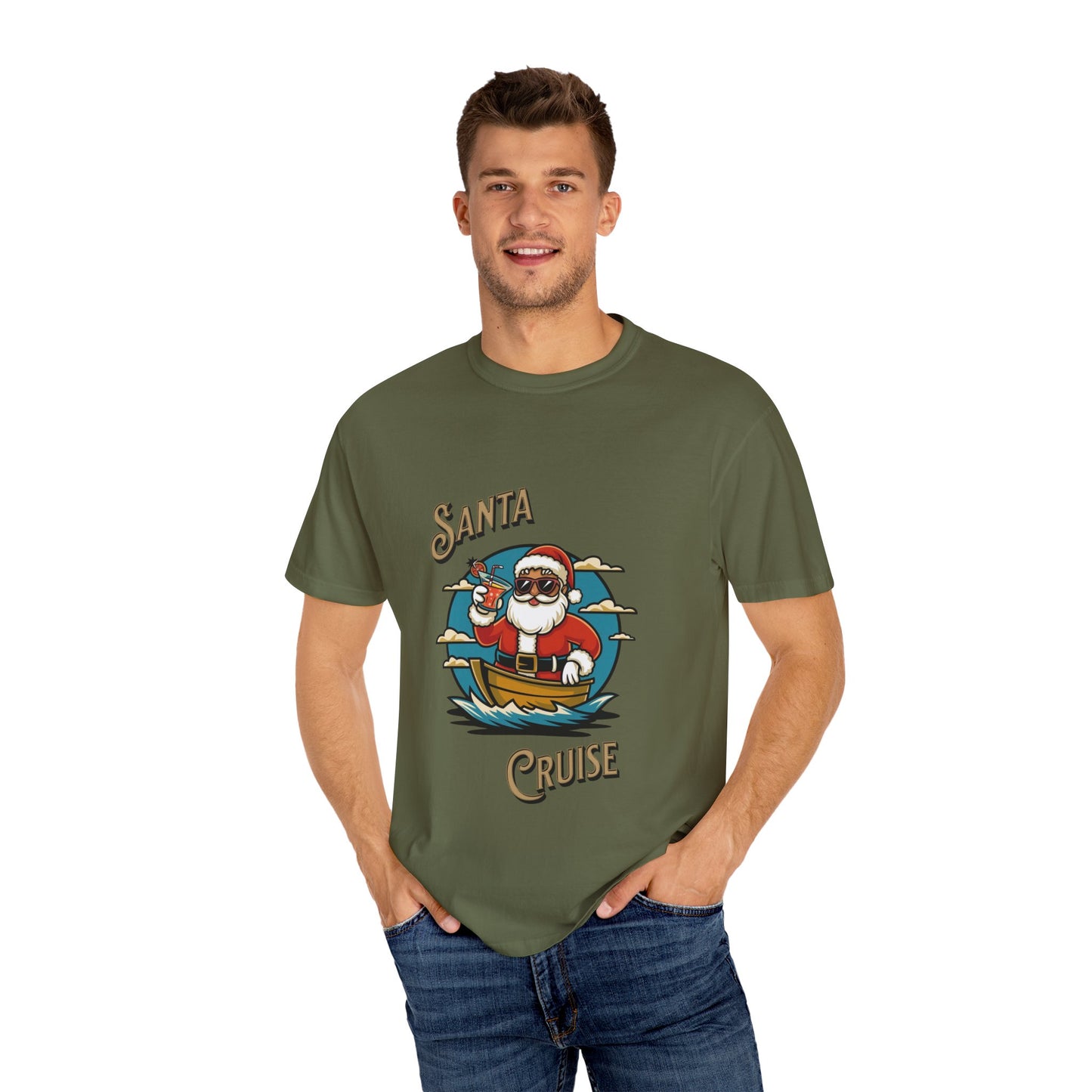 Unisex "Santa Cruise" retro T-Shirt