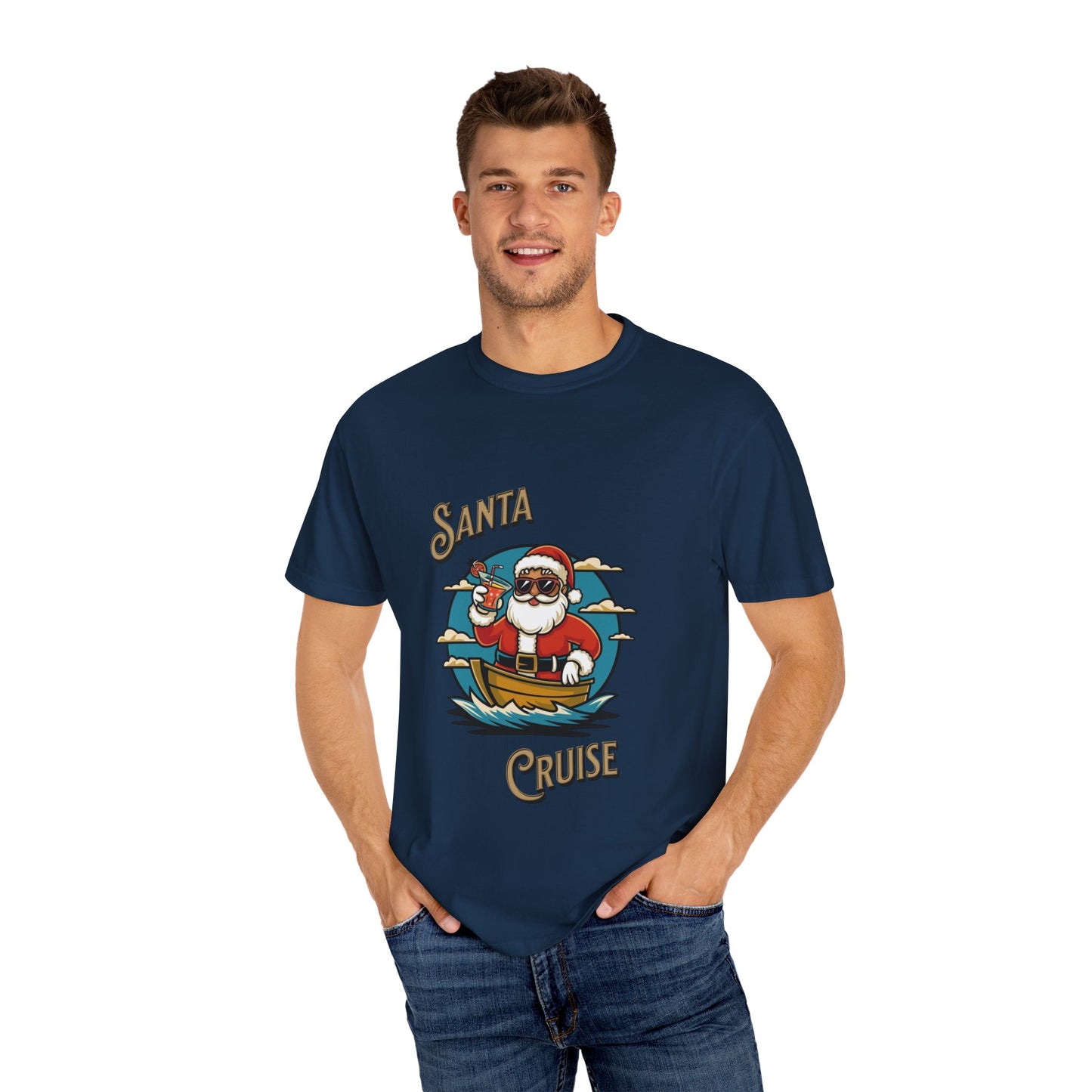 Unisex "Santa Cruise" retro T-Shirt