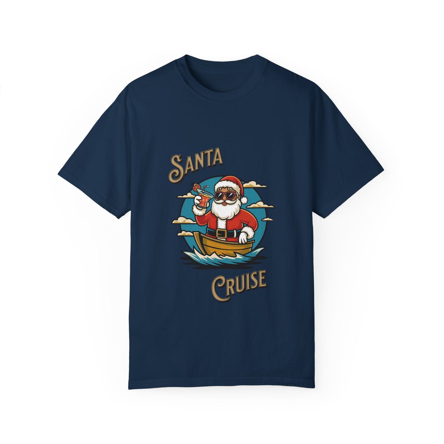 Unisex "Santa Cruise"  retro T-Shirt