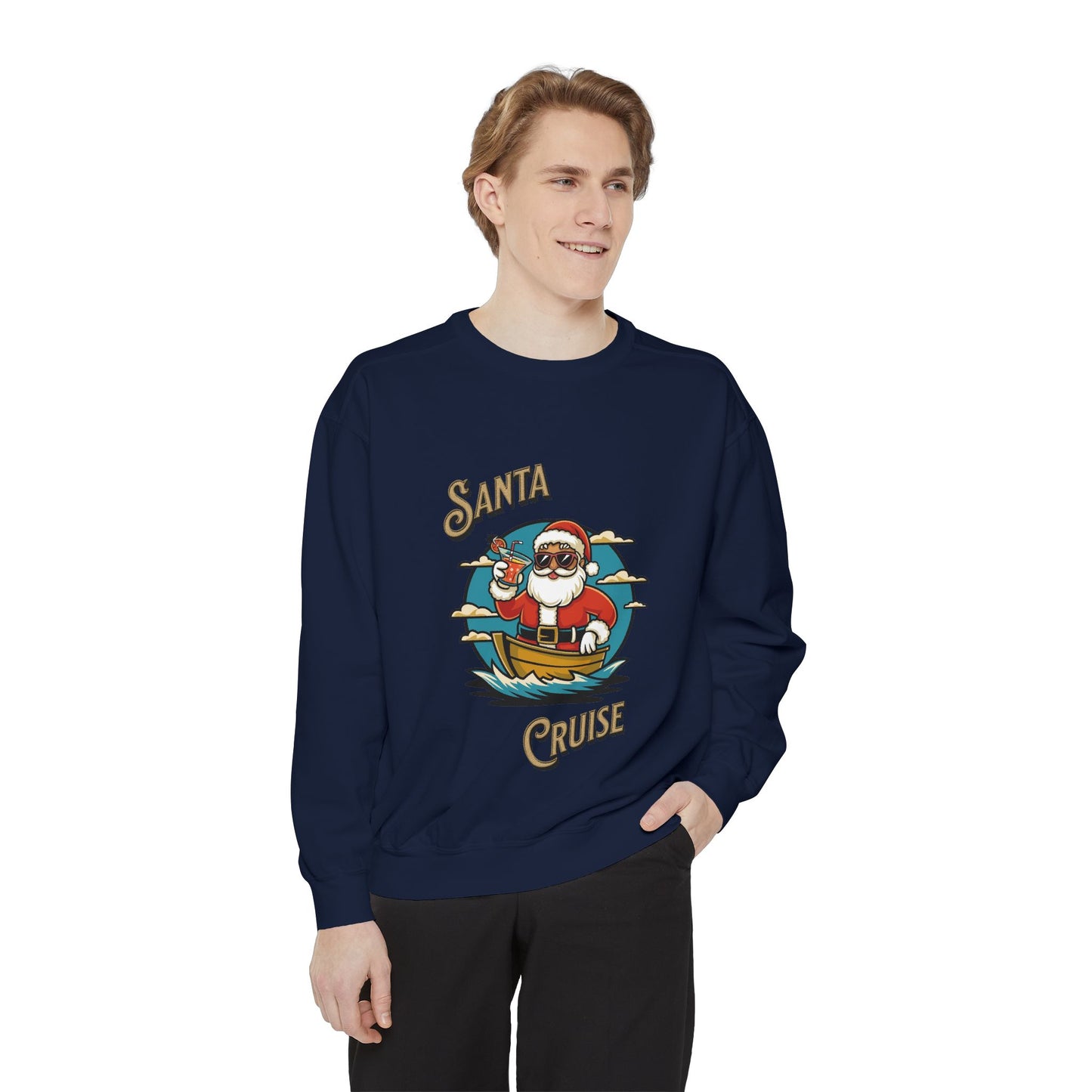 Cozy "Santa Cruise" Unisex Sweatshirt