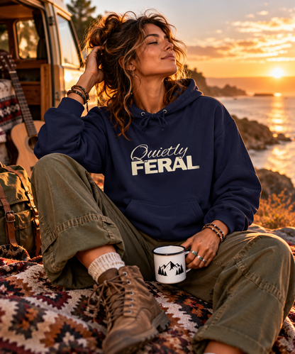Quietly Feral Heavyweight Hoodie