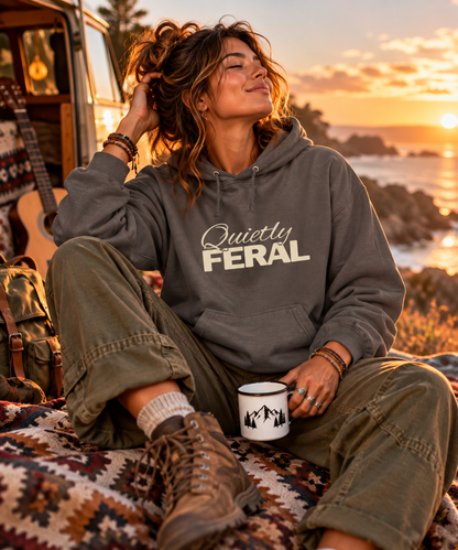 Quietly Feral Heavyweight Hoodie