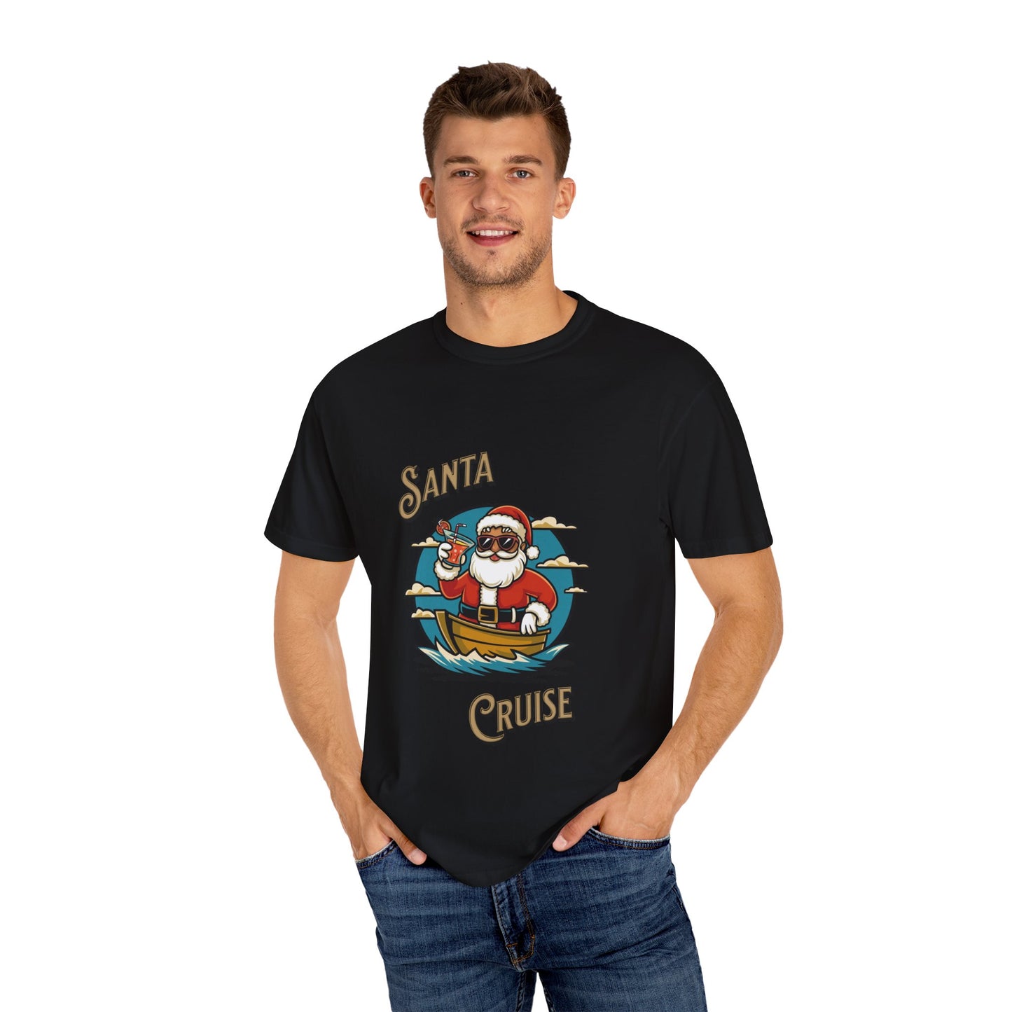 Unisex "Santa Cruise"  retro T-Shirt